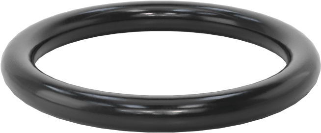 Kimyasallara Dayanıklı Viton® Floroelastomer O-Ring, Yüksek Basınç, 1/8 Kesirli Genişlik, Dash No. 215