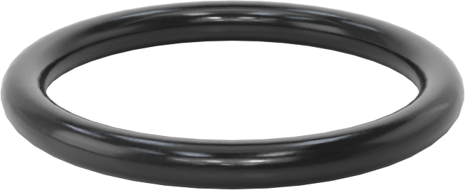 Kimyasallara Dayanıklı Viton® Floroelastomer O-Ring, Yüksek Basınç, 1/8 Kesirli Genişlik, Dash Numarası 217