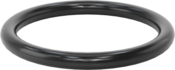 Kimyasallara Dayanıklı Viton® Floroelastomer O-Ring, Yüksek Basınç, 1/8 Kesirli Genişlik, Dash Numara 218