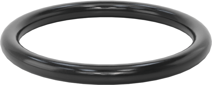 Kimyasallara Dayanıklı Viton® Floroelastomer O-Ring, Yüksek Basınç, 1/8 Kesirli Genişlik, Dash No. 219