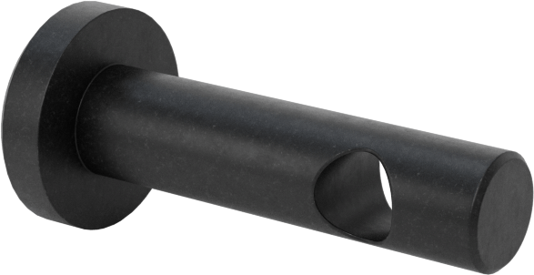 Siyah Oksitli 18-8 Paslanmaz Çelik Çatal Pimler, 1/8" Çap, 5/16" Kullanılabilir Uzunluk