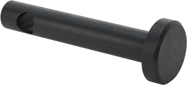 Siyah Oksitli 18-8 Paslanmaz Çelik Çatal Pimler, 1/8" Çap, 9/16" Kullanılabilir Uzunluk