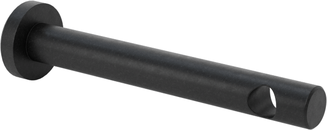 Siyah Oksitli 18-8 Paslanmaz Çelik Çatal Pimler, 1/8" Çap, 13/16" Kullanılabilir Uzunluk