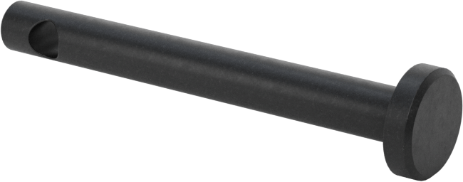 Siyah Oksitli 18-8 Paslanmaz Çelik Çatal Pimler, 1/8" Çap, 15/16" Kullanılabilir Uzunluk