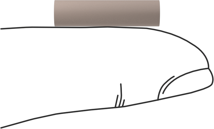 PEEK Pim, 3/16" Çap, 3/4" Uzunluk