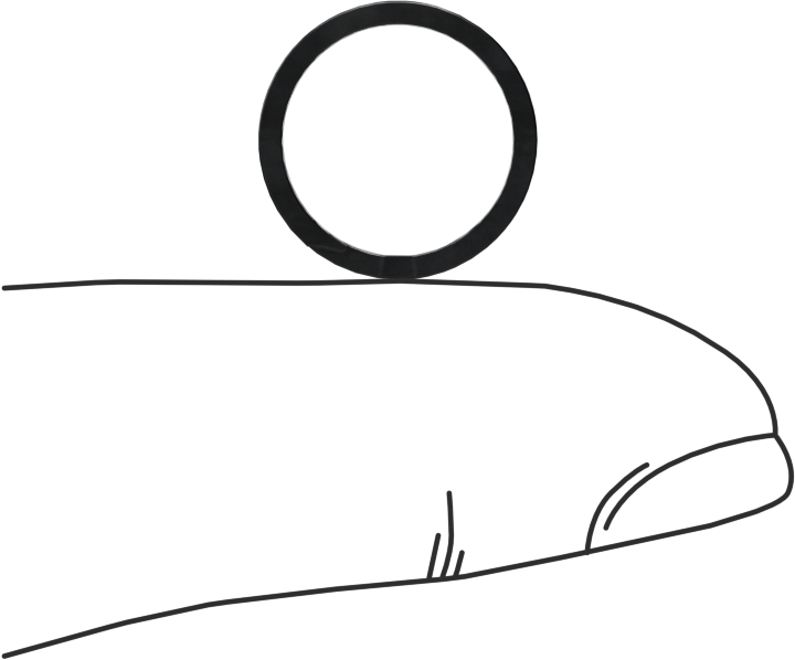 Ağır Hizmet Spiral İç Tutma Halkası, 1/2" İç Çap için, 1060-1090 Yay Çeliği