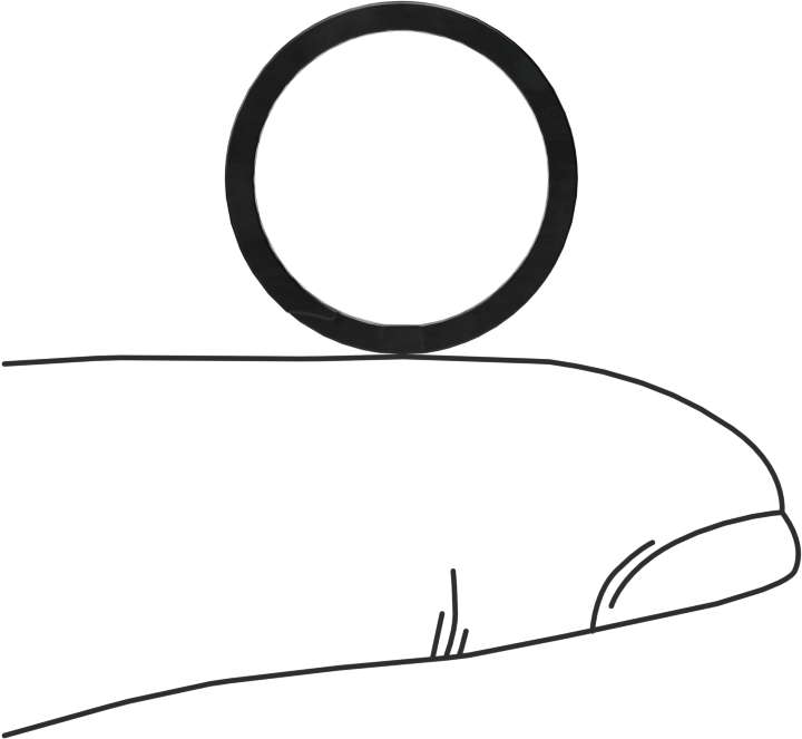 Ağır Hizmet Spiral İç Tutma Halkası, 5/8" İç Çap için, 1060-1090 Yay Çeliği