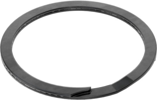 Ağır Hizmet Spiral İç Tutma Halkası, 1-5/8" İç Çap için, 1060-1090 Yay Çeliği