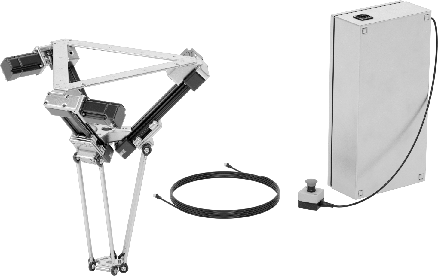 Delta Robot, Irc Kabin Kontrolörlü Igus 3 Eksenli, 360 mm Uzanma Mesafesi