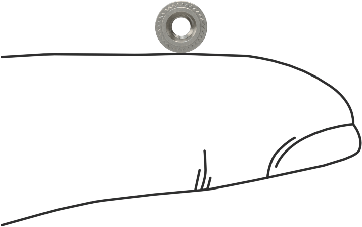 Yüksek Sıcaklığa Dayanıklı Yüksek Mukavemetli A286 Paslanmaz Çelik Pres Geçmeli Somun, Sac Metal için, 4-40, 0,025" Minimum Panel Kalınlığı için