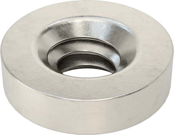 Yüksek Sıcaklığa Dayanıklı Yüksek Mukavemetli A286 Paslanmaz Çelik Pres Geçmeli Somun, Sac Metal için, 6-32, 0,04" Minimum Panel Kalınlığı için