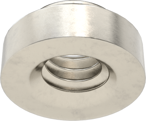 Yüksek Sıcaklığa Dayanıklı Yüksek Mukavemetli A286 Paslanmaz Çelik Pres Geçmeli Somun, Sac Metal için, 8-32, 0,056" Minimum Panel Kalınlığı için