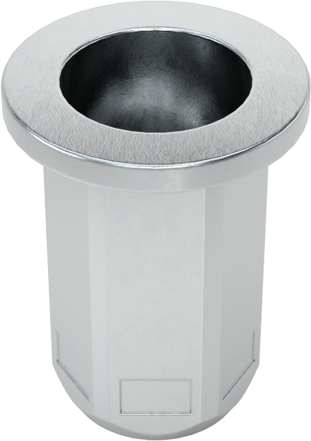 Vida Kilitli Ağır Hizmet Tipi Bükülmeye Dayanıklı Perçin Somunları, M10 x 1,5 mm Diş, 1 mm ila 4,5 mm Malzeme Kalınlığı için