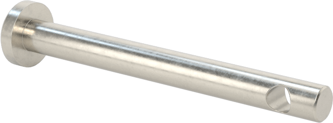 Yüksek Korozyon Dirençli 316 Paslanmaz Çelik Çatal Pimler, 3/64" Çatal Pim Çapı için, 1/8" Çap, 1-1/16" Kullanılabilir Uzunluk