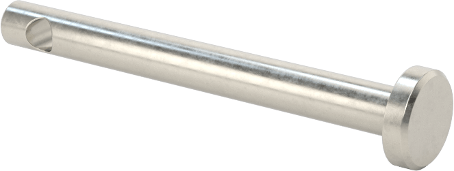 Yüksek Korozyon Dirençli 316 Paslanmaz Çelik Çatal Pimler, 3/64" Çatal Pim Çapı için, 1/8" Çap, 1-1/16" Kullanılabilir Uzunluk