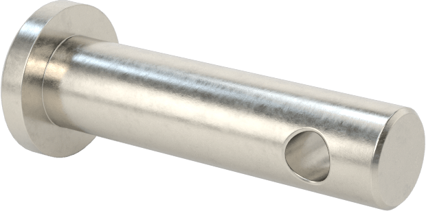 Yüksek Korozyon Dirençli 316 Paslanmaz Çelik Çatal Pimler, 3/16" Çap, 9/16" Kullanılabilir Uzunluk