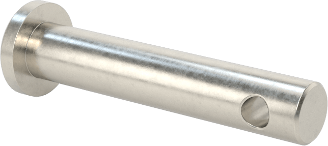 Yüksek Korozyon Dirençli 316 Paslanmaz Çelik Çatal Pimler, 3/16" Çap, 13/16" Kullanılabilir Uzunluk
