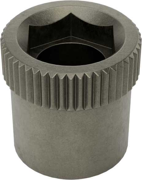 Alaşımlı Çelik Soket Somunu, M4 x 0,7 mm Diş