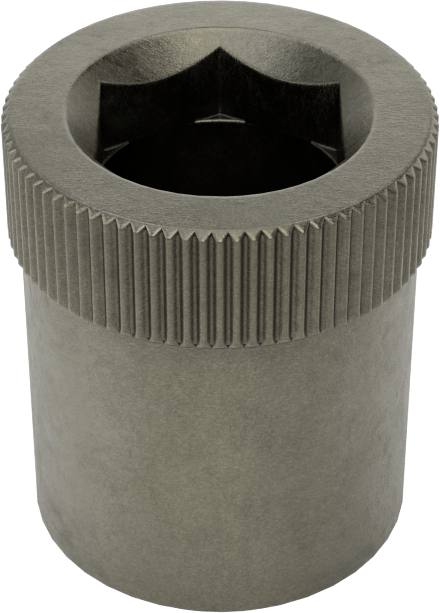 Alaşımlı Çelik Soket Somunu, M5 x 0,8 mm Diş