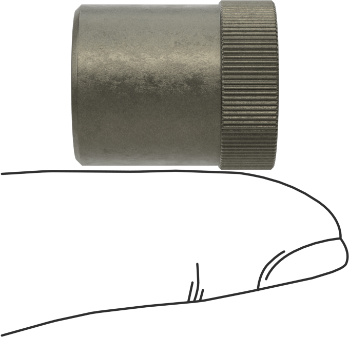 Alaşımlı Çelik Soket Somunu, M12 x 1,75 mm Diş