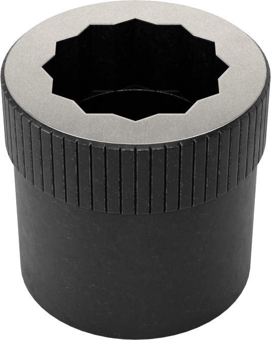 Alaşımlı Çelik Soket Somunu, 5/8"-18 Diş Boyutu