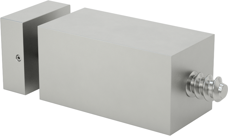 İki Parçalı Mesafe Paneli Asma Braketi, 1/4" Maksimum Panel Kalınlığı için, 2 inç ve 3/8 inç Uzun Kenarlar, 1" Yükseklik