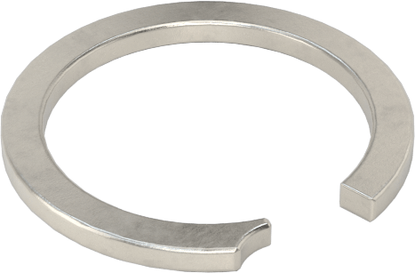 Tek Turlu Spiral İç Tutma Halkası, 13 mm İç Çap için, 18-8 Paslanmaz Çelik