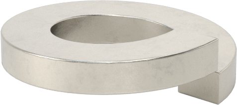 18-8 Paslanmaz Çelik Yaylı Pul, 7/16" Vida Boyutu için, 0.45" ID, 0.776" OD