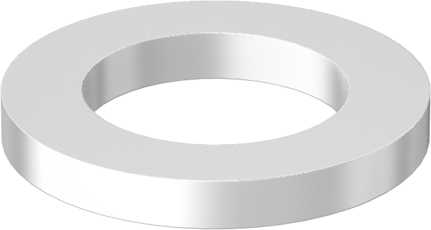 Mil. Spec. Plastik Pul, Kimyasallara Dayanıklı PTFE, 3/8" Vida Boyutu için, NAS1515-M6