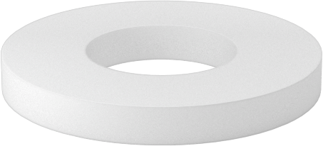 Mil. Spec. Plastik Pul, Naylon, 8 numaralı vida boyutu için, MS51859-4