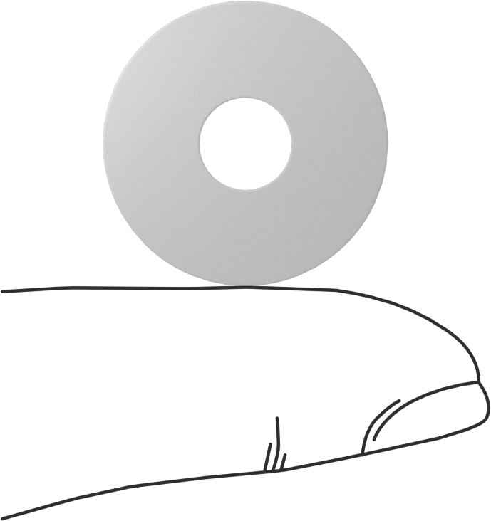Mil. Spec. Plastik Pul, Naylon, 1/4" Vida Boyutu için, MS51859-18