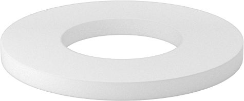 Mil. Spec. Plastik Pul, Naylon, 5/16" Vida Boyutu için, MS51859-7