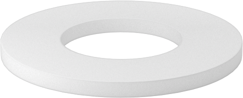 Mil. Spec. Plastik Pul, Naylon, 3/8" Vida Boyutu için, MS51859-8