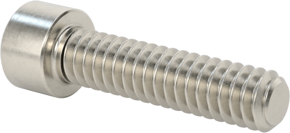 18-8 Paslanmaz Çelik Soket Başlı Vida, 0-80 Diş Boyutu, 1/4" Uzunluk