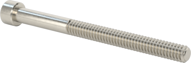 18-8 Paslanmaz Çelik Soket Başlı Vida, 0-80 Diş Boyutu, 3/4" Uzunluk