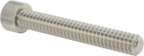 18-8 Paslanmaz Çelik Soket Başlı Vida, 1-64 Diş Boyutu, 1/2" Uzunluk