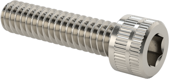 Mil. Spec. 18-8 Paslanmaz Çelik Soket Başlı Vida, 0-80 Diş Boyutu, 1/4" Uzunluk