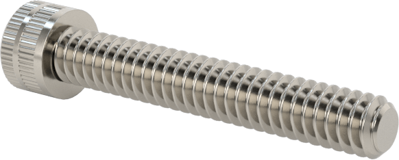 Mil. Spec. 18-8 Paslanmaz Çelik Soket Başlı Vida, 0-80 Diş Boyutu, 3/8" Uzunluk