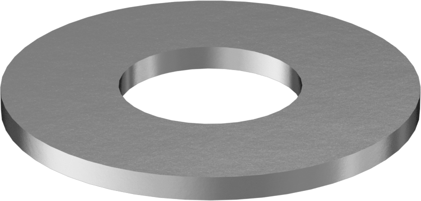 18-8 Paslanmaz Çelik ASME Pul, 1-1/4" Vida Boyutu için, Standart ASME Tanımı