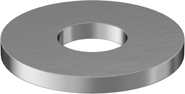 18-8 Paslanmaz Çelik ASME Pul, 1/4" Vida Boyutu için, Standart ASME Tanımı