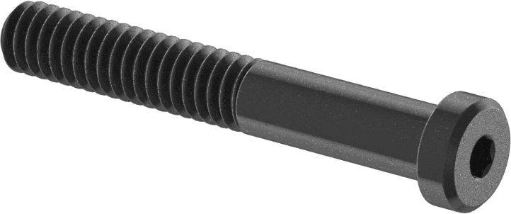 Alaşımlı Çelik Düşük Profilli Soket Başlı Vida, Altıgen Tahrik, Siyah Oksit, 1/4"-20 Diş Boyutu, 1-3/4" Uzunluk