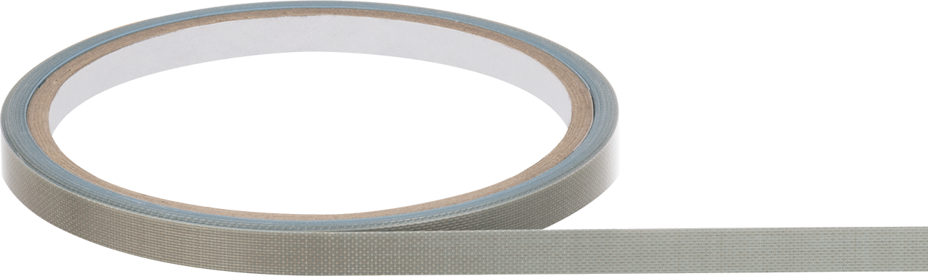 Düşük Sürtünmeli Fiberglas Bant, Astar, Akrilik Yapıştırıcı, 1/4" Genişlik, 0,005" Kalınlık, 15 Fit Uzunluk