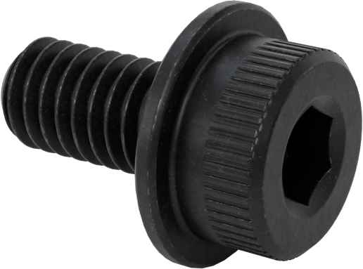 Flanşlı Soket Başlı Vida, M4 x 0,7 mm Diş, 8 mm Uzunluk