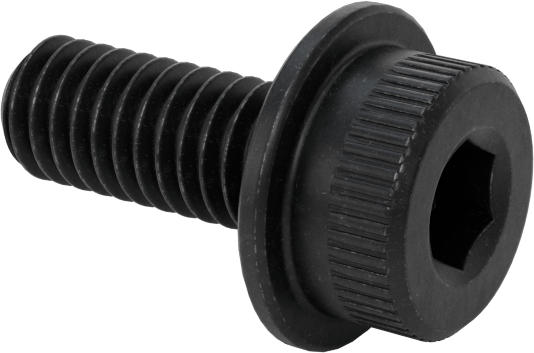 Flanşlı Soket Başlı Vida, M4 x 0,7 mm Diş, 10 mm Uzunluk