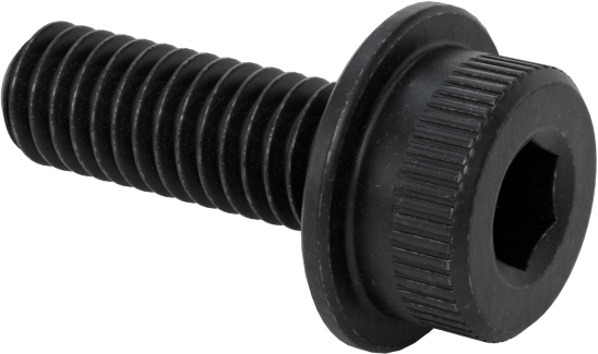 Flanşlı Soket Başlı Vida, M4 x 0,7 mm Diş, 12 mm Uzunluk