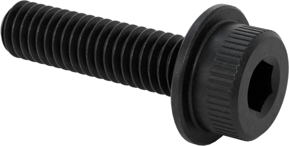 Flanşlı Soket Başlı Vida, M4 x 0,7 mm Diş, 16 mm Uzunluk
