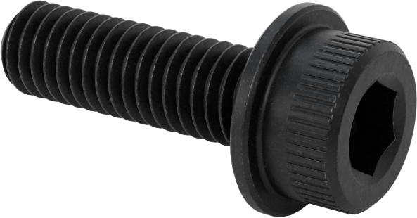 Flanşlı Soket Başlı Vida, M6 x 1 mm Diş, 20 mm Uzunluk