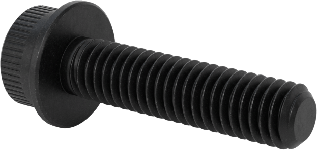 Flanşlı Soket Başlı Vida, M6 x 1 mm Diş, 25 mm Uzunluk