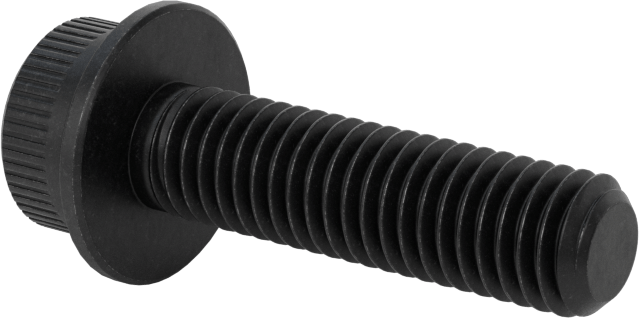 Flanşlı Soket Başlı Vida, M8 x 1,25 mm Diş, 30 mm Uzunluk