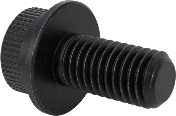 Flanşlı Soket Başlı Vida, M10 x 1,5 mm Diş, 20 mm Uzunluk